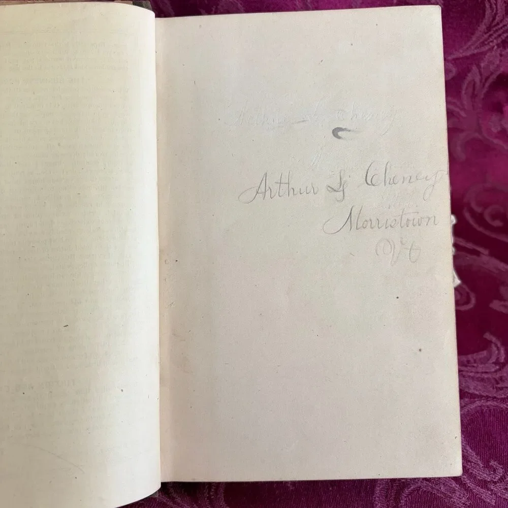 1880 Mayhew's Practical Book-Keeping by Ira Mayhew, Antique School Book